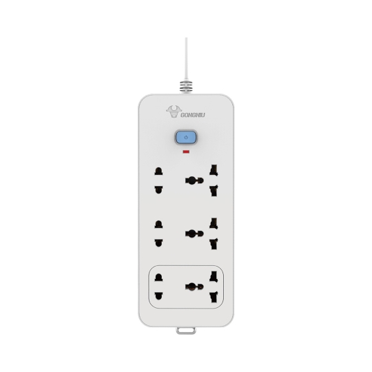 Ổ CẮM ĐIỆN GONEO 6 Ổ ĐA NĂNG 1 CÔNG TẮC N1330 – DÀI 3M/5M – CHÍNH HÃNG – 2500W