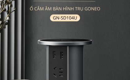 Ổ CẮM ÂM BÀN GN-SD104U HIỆN ĐẠI- ĐẲNG CẤP