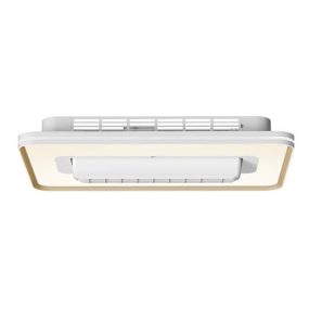 ĐÈN QUẠT KHÔNG CÁNH HÌNH CHỮ NHẬT GONEO - F59C