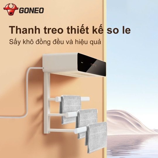 MÁY SẤY KHĂN THÔNG MINH GONEO M02A