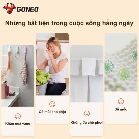 MÁY SẤY KHĂN THÔNG MINH GONEO M02A
