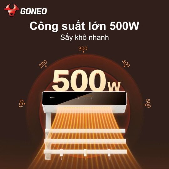 MÁY SẤY KHĂN THÔNG MINH GONEO M02A