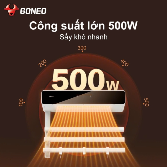 MÁY SẤY KHĂN THÔNG MINH GONEO M02A