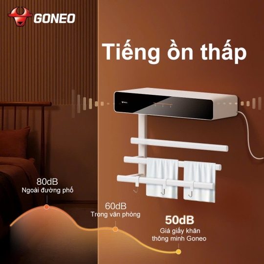 MÁY SẤY KHĂN THÔNG MINH GONEO M02A