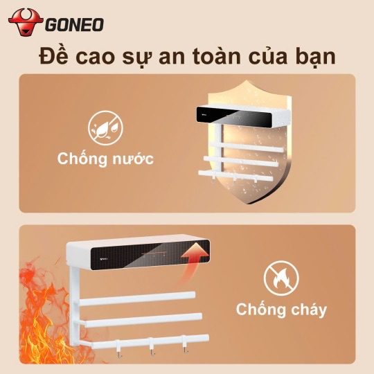 MÁY SẤY KHĂN THÔNG MINH GONEO M02A