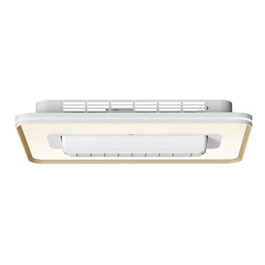 ĐÈN QUẠT KHÔNG CÁNH HÌNH CHỮ NHẬT GONEO - F59C