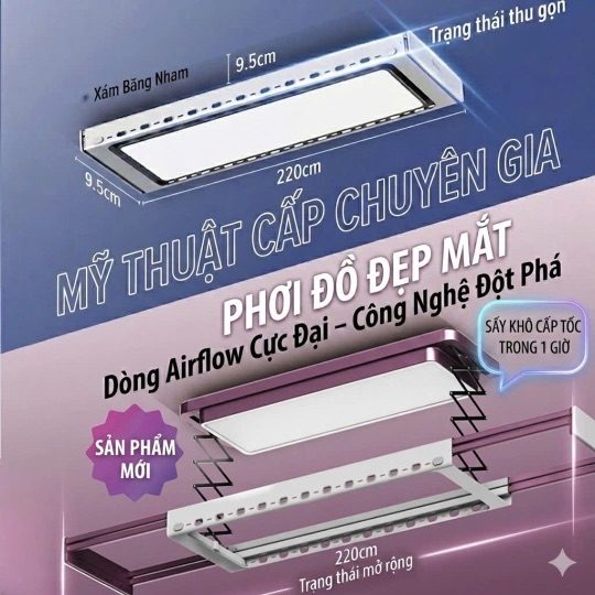 GIÀN PHƠI SẤY KHÔ GONEO - J051