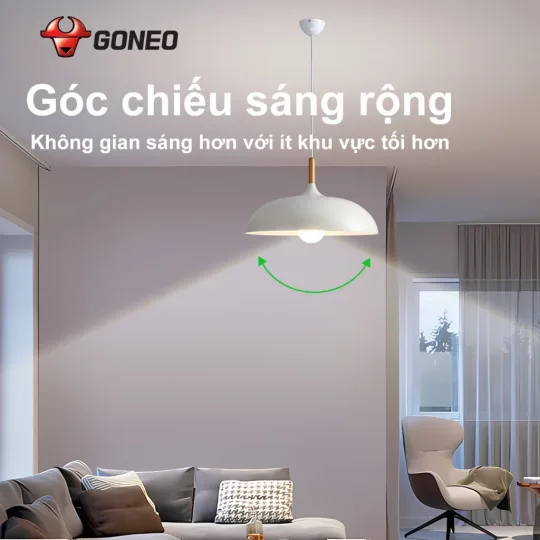 Bóng đèn LED Bulb Gongniu 6W E27 – MQ-E006A- BS 6500K – Tiết Kiệm Điện – Chống Nhấp Nháy – Hiệu Suất Cao